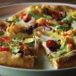 A Shrimp Vegetable Pizza by Curtis Stone