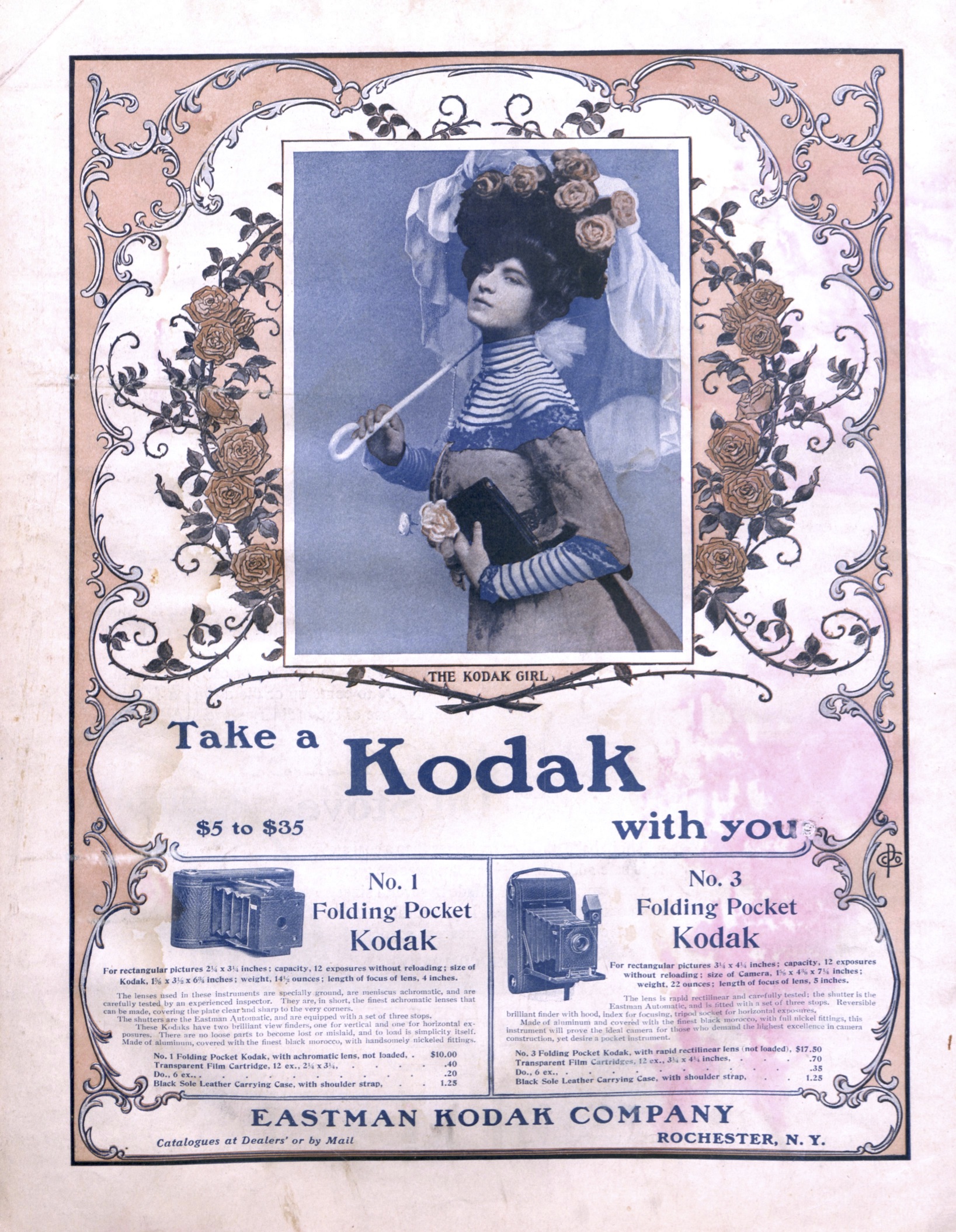Kodak Mixed Lot of 3 Kodak Advertising Display Boxes Advertising 