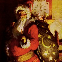 "'Twas the Night Before Christmas" N.C. Wyeth