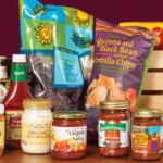 A collection of products.