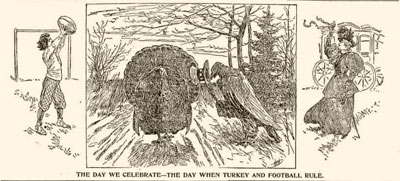 Cartoon from the front page of the Chicago Tribune, November 28, 1895.