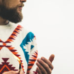 Man wearing a sweater