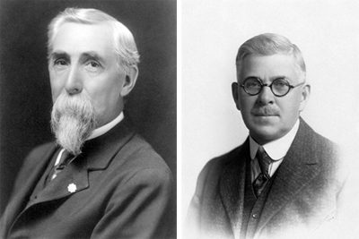 Portraits of Ransom E. Olds and Henry M. Leland