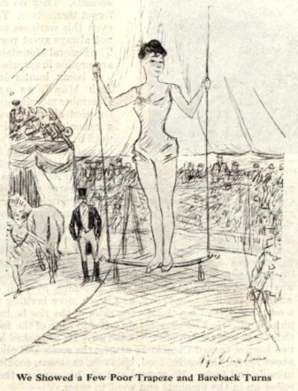 Scene of a circus