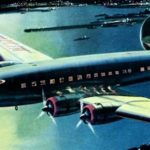 Airplane in flight