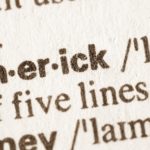 Close-up of a dictionary's definition of "Limerick"
