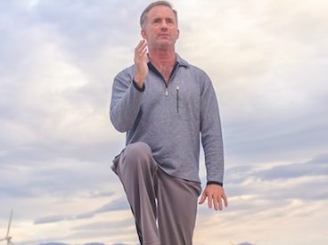 Man doing Tai Chi