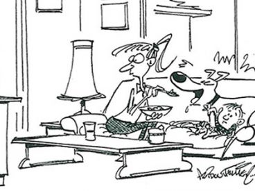 Dog cartoon