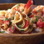 Bowl of fettuccine