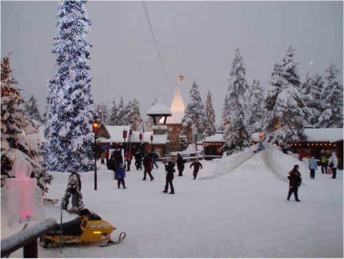 Finland winter wonderland