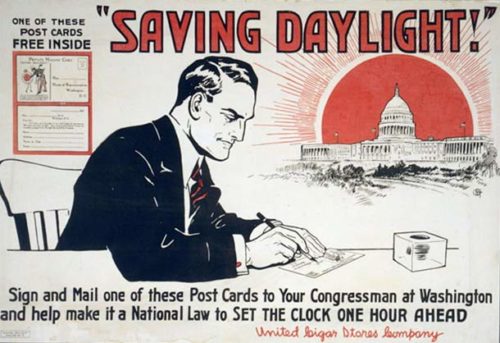 Daylight saving time ad