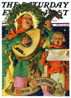 Minstrels carolling