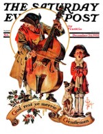 Colonial bass player and caroller