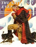 George Washington Kneeling in prayer at Valley Forge