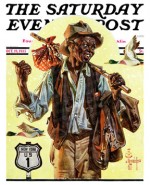 Hitchhiker headed south for the winter