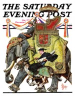 Businessman (republican) on elephant, engineer (democratt) on mule