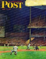 Baseball game at Yankee Stadium