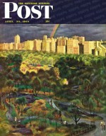 Central Park after spring rain