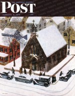 Snowy Morning at Church