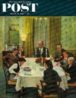 Family dinner for girl's 16th birthday