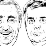 Charles Rangel and James Lacey, Ph.D.