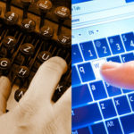 Typewriter vs. iPad