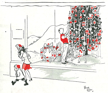 Being-good "Mom, will you remind me when it’s time to start being a good boy?" December 1943