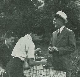 "The neighborhood lemonade stand at Forest Hills attracts a famous customer."