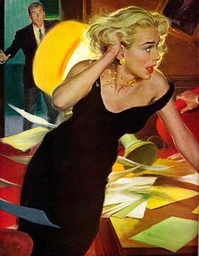The Cold War Blonde by Robert G. Harris bore from September 26, 1959