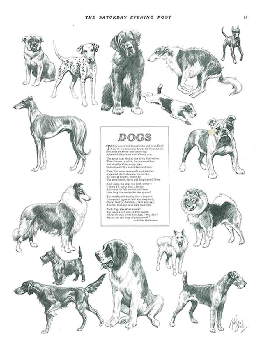 poem by Arthur Guiterman illustrated by Robert L. Dickey: 1927