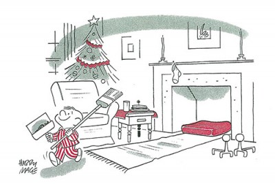Fireplace from December 24, 1960