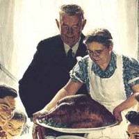 “Freedom From Want” by Norman Rockwell from March 3, 1943