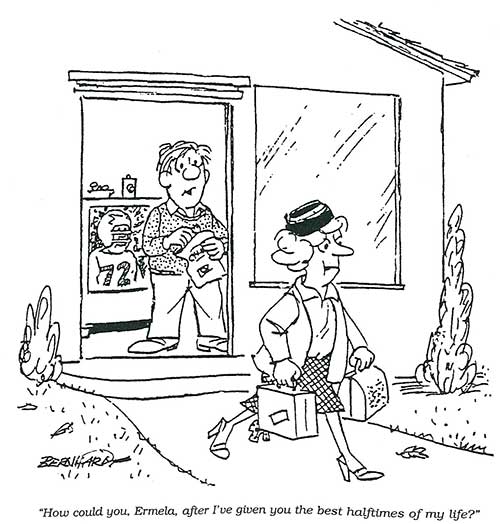 "How could you, Ermela, after I've given you the best halftimes of my life?" from Jan/Feb 202 "How could you, Ermela, after I've given you the best halftimes of my life?" from Jan/Feb 202