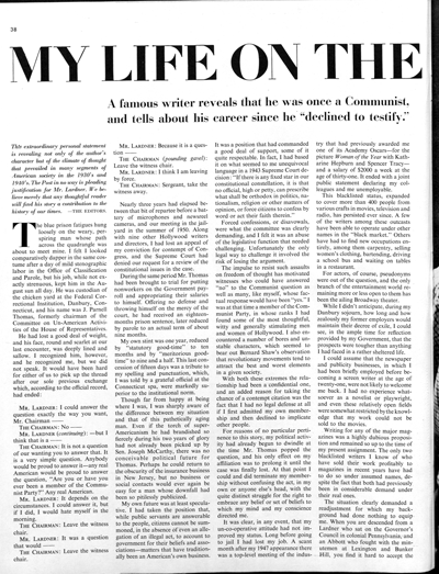 Image00001_small My Life on the Blacklist<br />by Ring Lardner, Jr.<br />1961