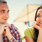 young couple talking. Source: Shutterstock.com / coka