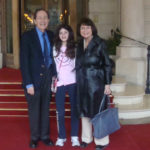Martin, Emily, and Linda in Paris. Photo courtesy of Martin Feuer.