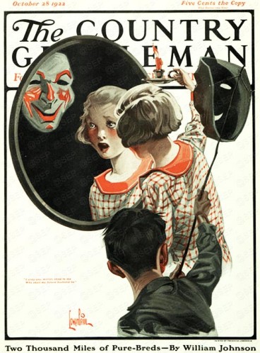 Country Gentleman, Looking for Future Husband by F. Lowenheim From October 28, 1922