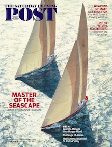 Sailboats on the open sea