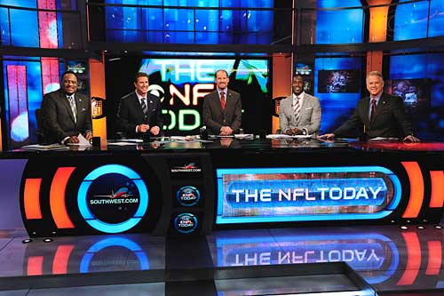 The NFL Today appears on CBS every Sunday throughout the NFL season. It dates back to 1961 and includes of games from former coaches and players.