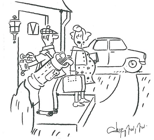 "Are you sure it’s not out of your way?" from Nov/Dec 01
