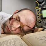 Scientist Sleeping