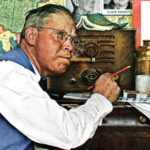 Armchair General by Norman Rockwell, April 29,1949
