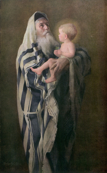 Simeon and the Christ Child Ladies Home Journal, December 1921