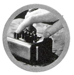 WIre-connected remote for Westinghouse radio.