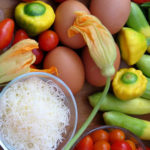 Squash Blossoms and Assorted Vegetables