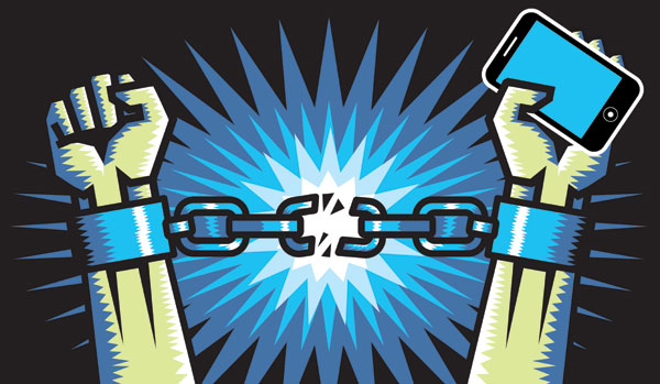 Phones Breaking Chains