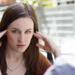 Young woman annoyed with her date. Source: Shutterstock.com / © Rommel Canlas