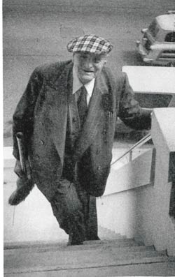 "William Perry, a 106-year-old San Franciscan, is stubbornly active. Despite his age and an artificial leg, he still goes on periodic gambling trips to Reno."