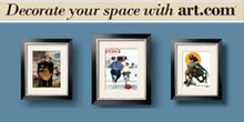 Art.com ad with Saturday Evening Post