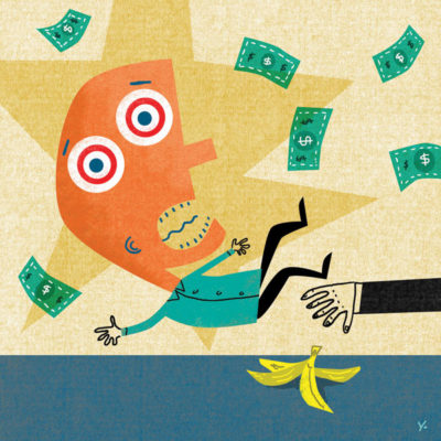 Banana, illustration by James Yang Illustration by James Yang